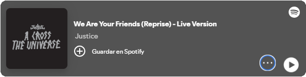 We are your friends (reprise) - Live Version